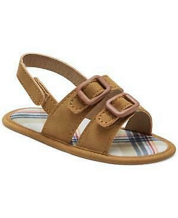 First Impressions Baby Boys Buckle Sandals 3-6 Mo by Vanessa Jane