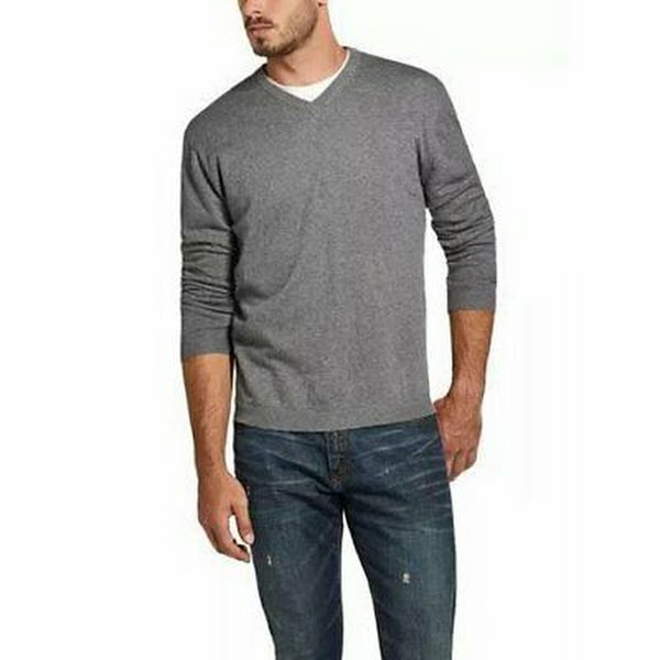 Calvin Klein Mens Ribbed Sweater, Size Small by Vanessa Jane