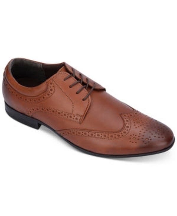 Kenneth Cole Reaction Zeke Lace-up Cognac by Vanessa Jane