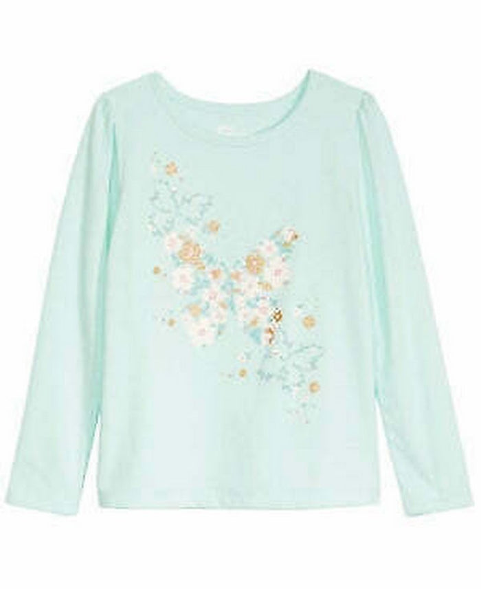 Epic Threads Toddler Girls Butterfly Flower T-Shirt by Vanessa Jane