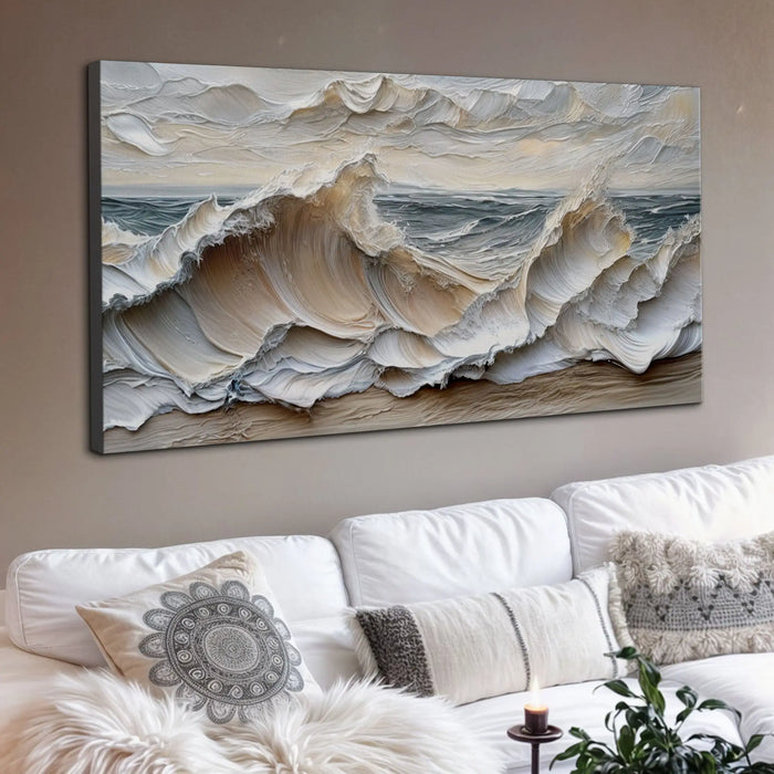 Ocean Waves Wall Art by Tailored Canvases