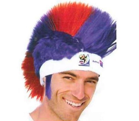 Australia World Cup Soccer Mohawk Wig 25-Count Case Pack – Official FIFA Licensed Retro Fan Gear by Price Is Right Miami