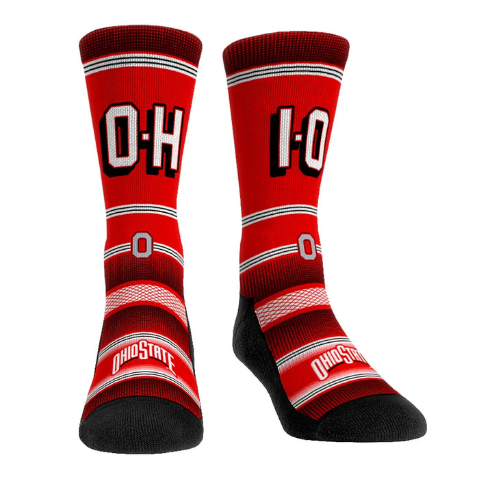Ohio State Buckeyes - O-H-I-O by Rock 'Em Socks