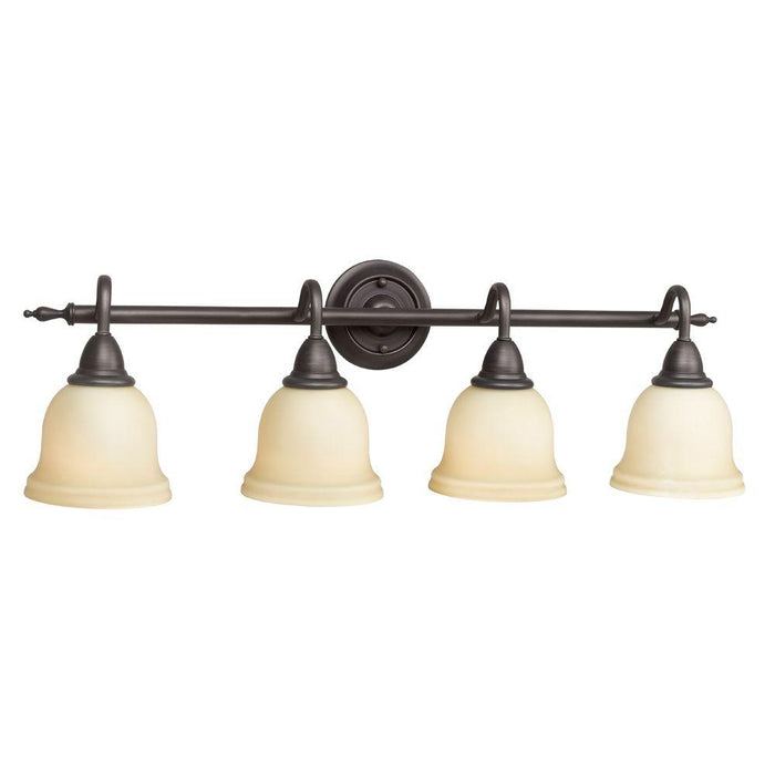 World Imports 8384-88 Montpelier Oil Rubbed Bronze 4-Light Bath Bar by Vanessa Jane