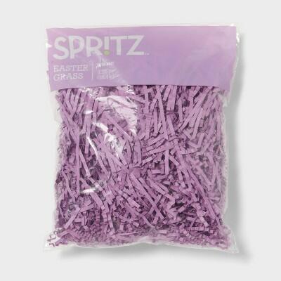 Spritz™ Easter Grass Crinkle 1.25oz Purple Medium Figurine Easter Theme by Deal US