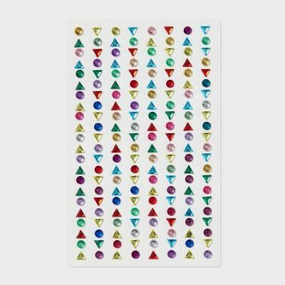 Spritz™ Party Favor Gem Earrings Multicolor 176ct Sticker Earrings Kids by Deal US