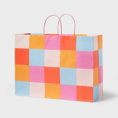 Vogue Spritz™ 6" XL Chessboard Gusset Bag by Deal US