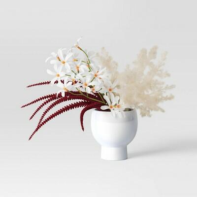Cream Floral Luxe Arrangement - Threshold™ by Deal US