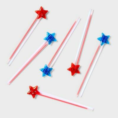 Sun Squad™ 8ct Glow Stick Star Bracelets by Deal US
