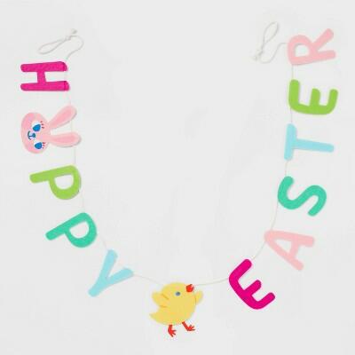 Spritz™ 72" Happy Easter Word Garland by Deal US