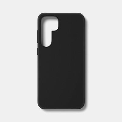 Samsung Galaxy S25+ Case MagSafe Compatible Black Silicone heyday™ by Deal US