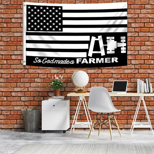 Arbinger Farmer Flag 3x5ft Double Sided Polyester Blend Banner by Deal US