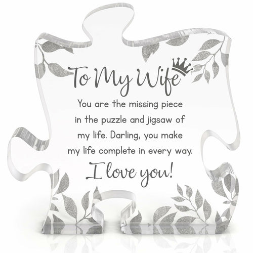 Gifts for Wife from Husband Decorative Sign Plaque Anniversary Birthday by Deal US
