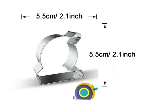 WJSYSHOP Stainless Steel Cookie Cutter Cutting Machine Shape Silver by Deal US