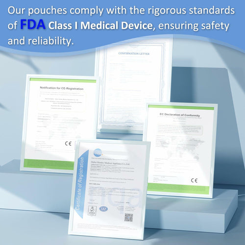 Willowbrook Charite 30 PCS Drainable Ostomy Pouches 12" Grey Cut-to-Fit by Deal US