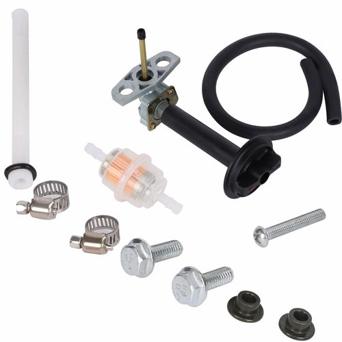 CHTAIXIN Fuel Valve Petcock Lever Compatible Honda TRX250 350 400 420 500 by Deal US
