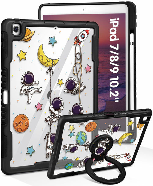 Uppuppy iPad 11” 11th Gen 2025 & 10.9” 10th Gen 2022 Case Girls Astronaut by Deal US