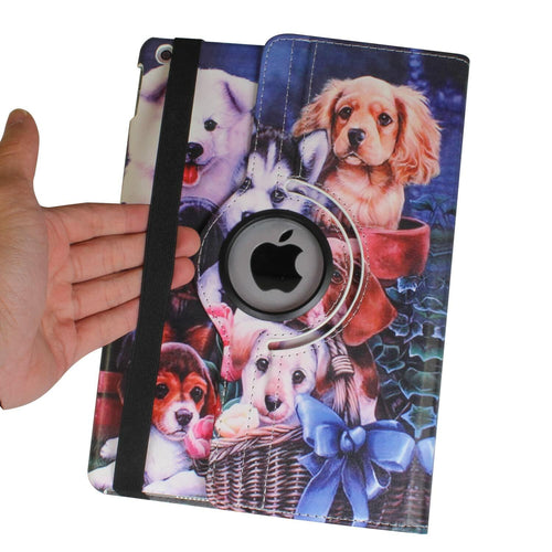 iPad 11" 1st Gen 2018 Case A1980/A2013/A1934/A1979 360° Rotating Dog Cover by Deal US
