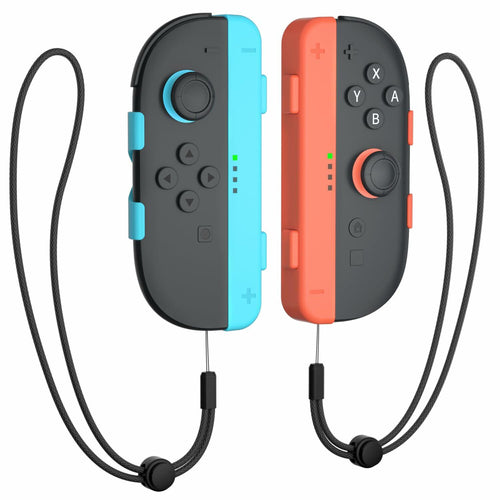 Gamorek Wrist Strap for Switch 2 Joy Con Controller 2 Pack Blue Orange by Deal US
