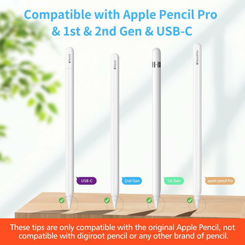 Digiroot Upgraded Replacement Tip for Apple Pencil Pro/1st/2nd by Deal US