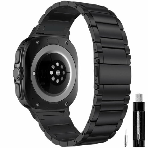 Arsfit Titanium Band Compatible Samsung Galaxy Watch Ultra 47MM Black by Deal US