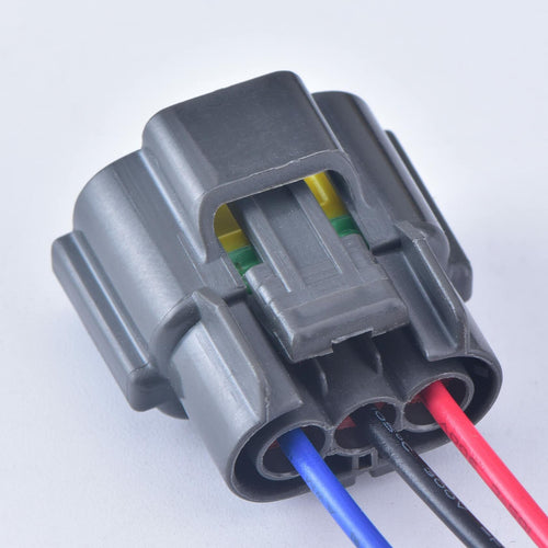DECKBU 3 Pin Female Ignition Coil TPS Waterproof Connector 6098-0141 by Deal US