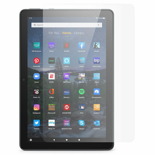 Mission Cables Glass Screen Protector for Amazon Fire HD 10 Tablet 2021 Clear by Deal US