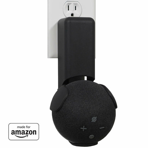 ECHOGEAR Made For Amazon Outlet Hanger for Echo Dot 4th Gen Black by Deal US