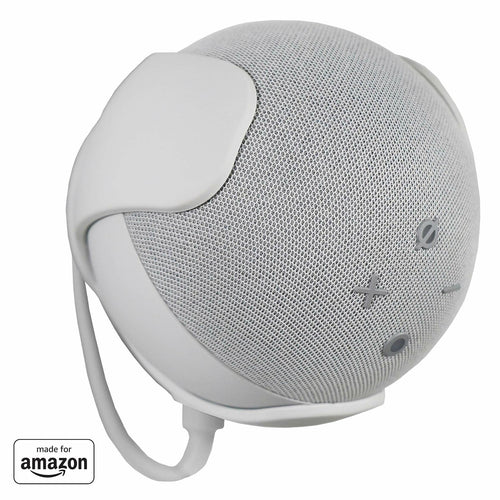 EchoGear Wall Mount for Amazon Echo Dot 4th Gen White EGMA-EDM3l2-W2 by Deal US