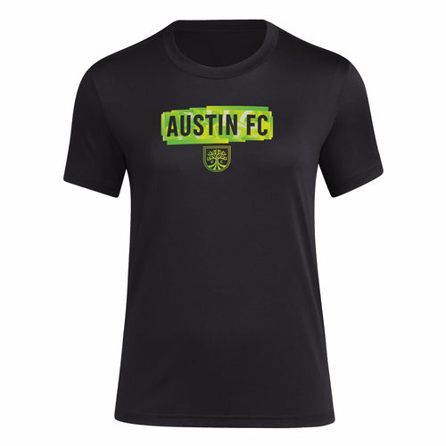 adidas Austin City FC Local Pop Pre-game T-shirt Black XL Tall Size by Deal US