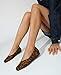 ATBELL Women's Suede Mary Jane Flats Buckle Strap Leopard Faux Size 8 by Deal US