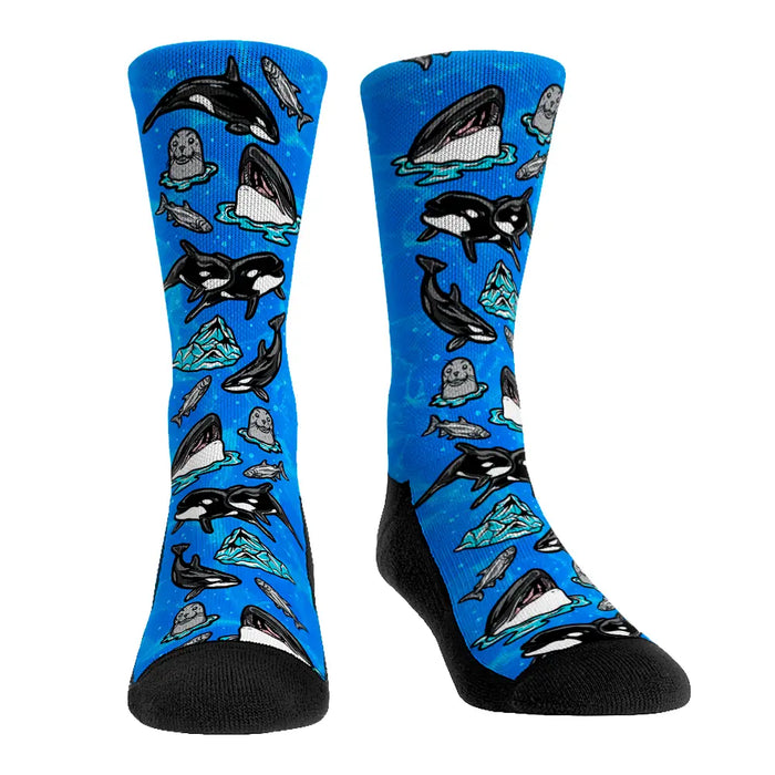 Orcas All-Over by Rock 'Em Socks