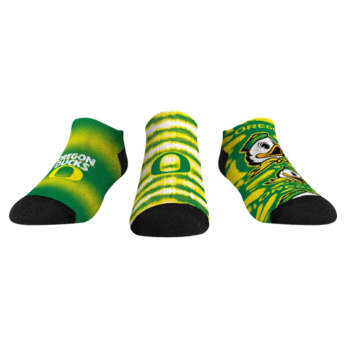 Oregon Ducks - Low Cut - Make Some Noise (3-Pack) by Rock 'Em Socks