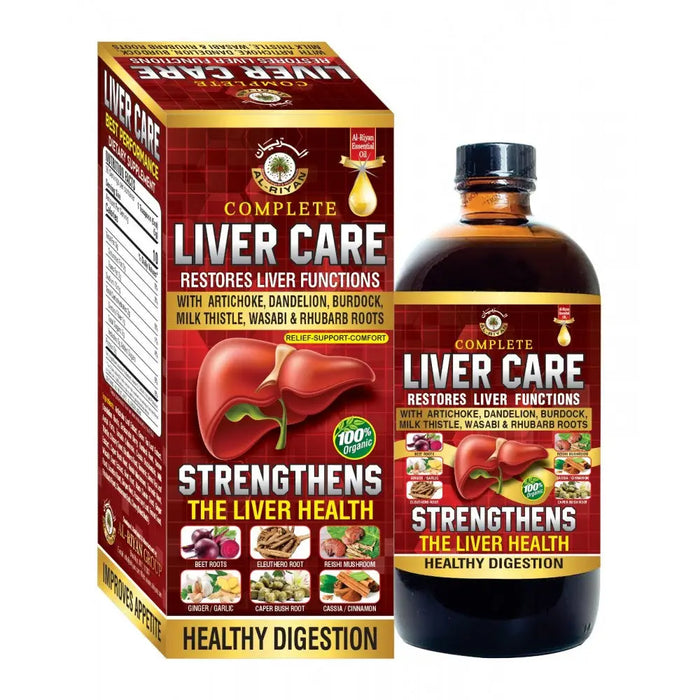 Organic Liver Care Bitters 16oz by Adiva Naturals