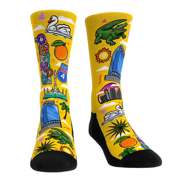 Orlando All-Over by Rock 'Em Socks