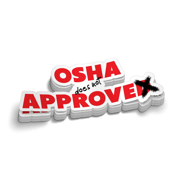OSHA Hard Hat Decal by Armed American Supply
