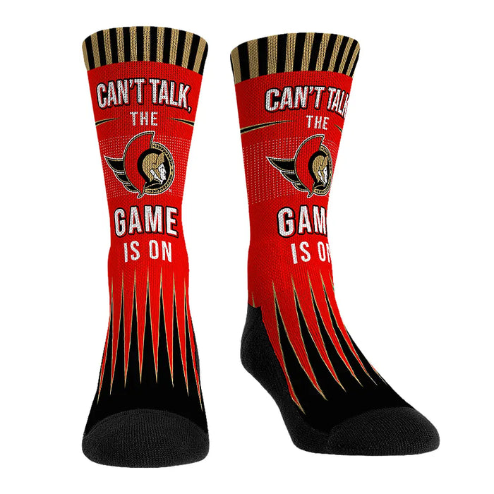 Ottawa Senators - Can't Talk by Rock 'Em Socks
