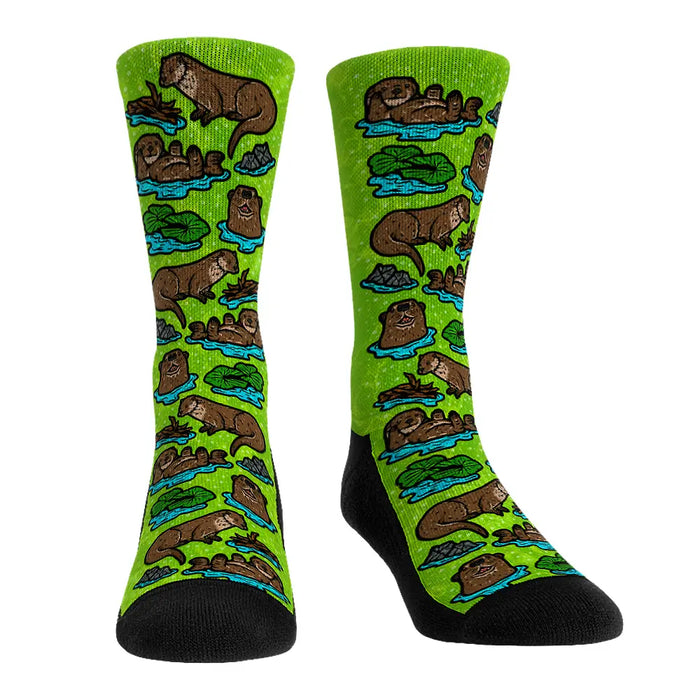 Otters All-Over by Rock 'Em Socks