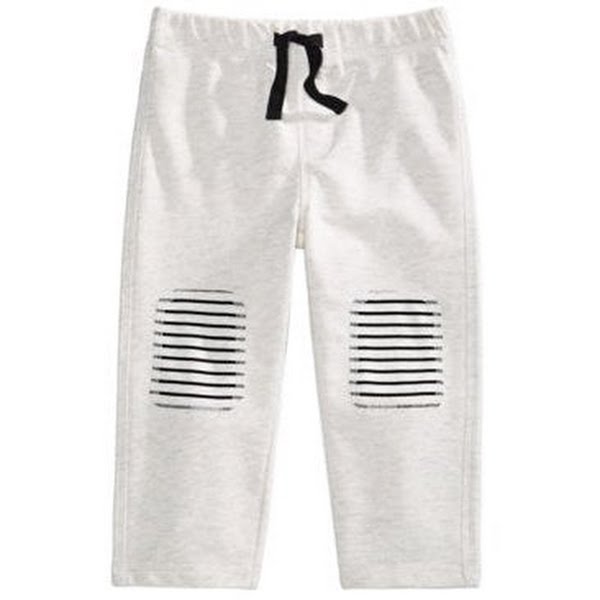 First Impressions Baby Boys Knee-Patch Jogger Pants by Vanessa Jane