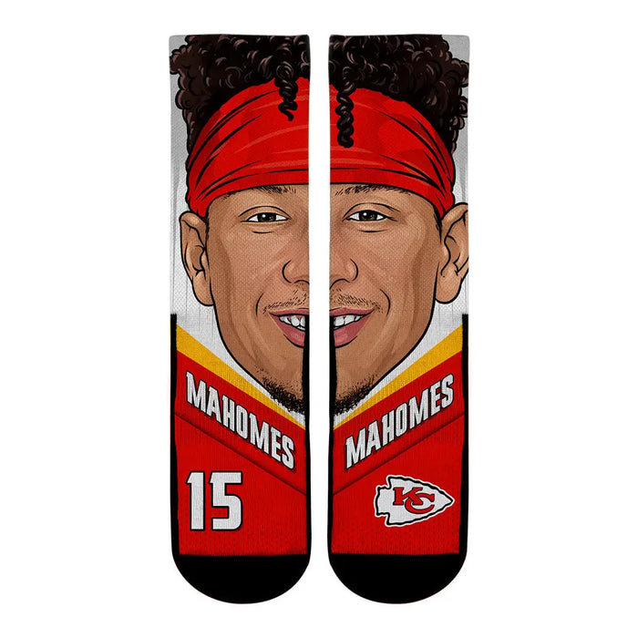 Patrick Mahomes - Kansas City Chiefs - Game Face by Rock 'Em Socks