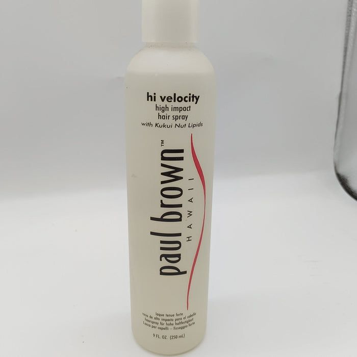 Paul Brown Hawaii Hi Velocity Hairspray Hair Styling Spray 9 oz