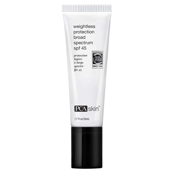 PCA Skin Weightless Protection Broad Spectrum SPF 45 1.7 OZ by Nava Beauty