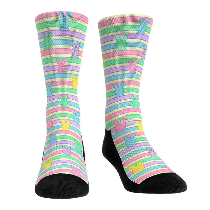 Peek-A-Boo Easter Bunnies by Rock 'Em Socks