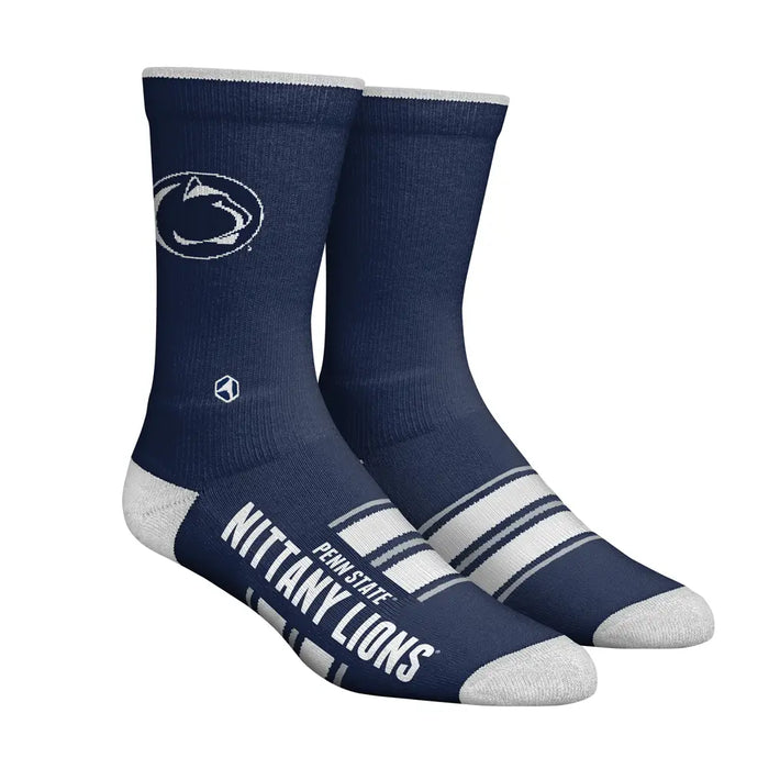 Penn State Nittany Lions - Gametime Stripe (Knitted) by Rock 'Em Socks