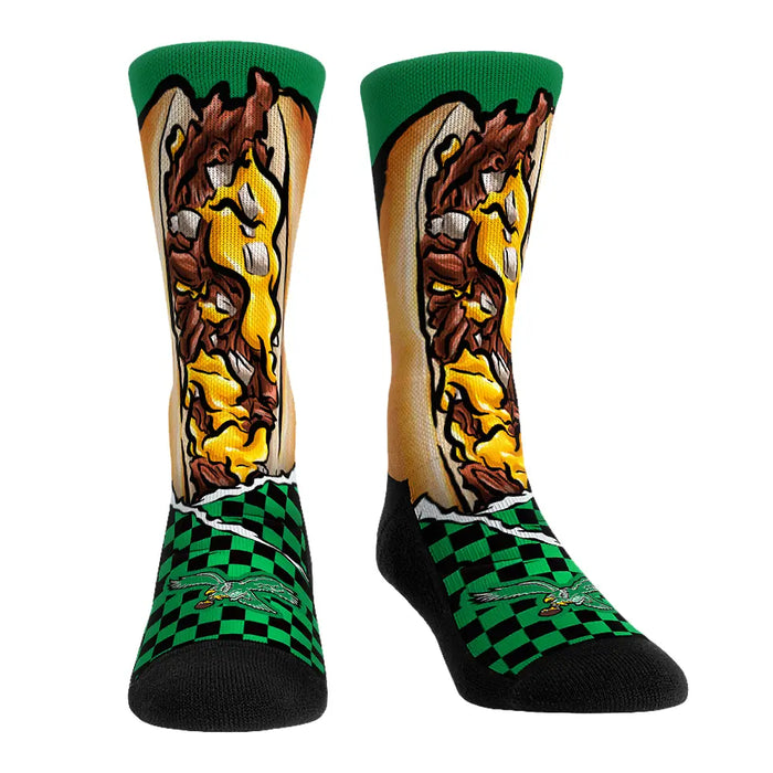 Philadelphia Eagles - Full Cheesesteak by Rock 'Em Socks