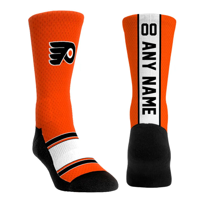 Philadelphia Flyers - Custom Jersey by Rock 'Em Socks