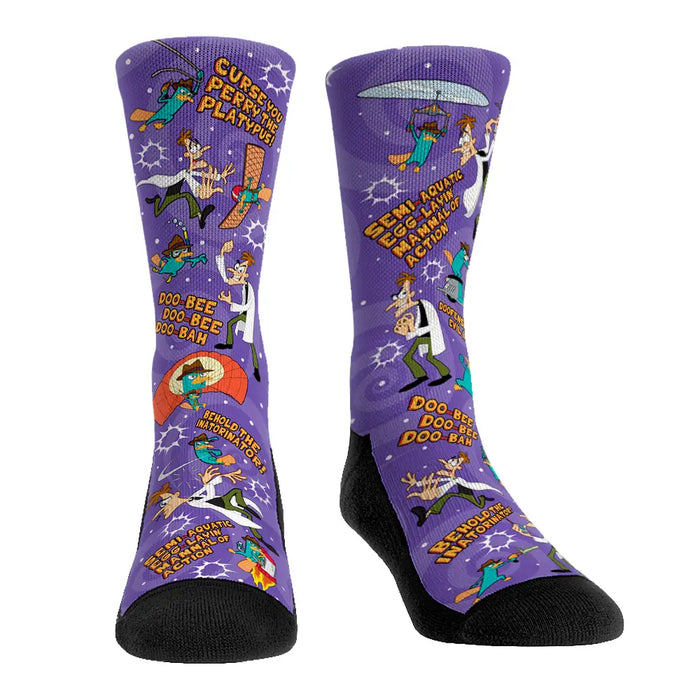 Phineas and Ferb - Frenemies All-Over by Rock 'Em Socks