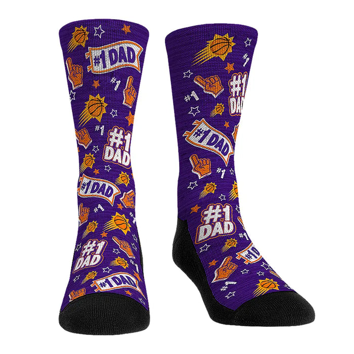 Phoenix Suns - #1 Dad by Rock 'Em Socks