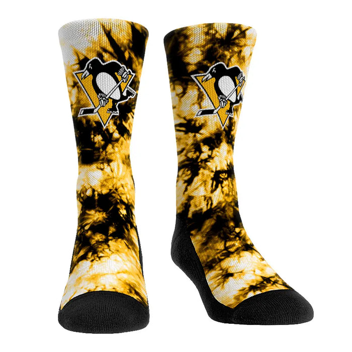 Pittsburgh Penguins - Team Tie Dye by Rock 'Em Socks