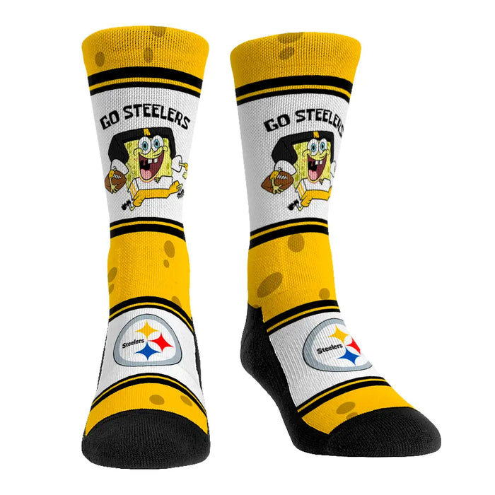 Pittsburgh Steelers - SpongeBob SquarePants - Team Up by Rock 'Em Socks